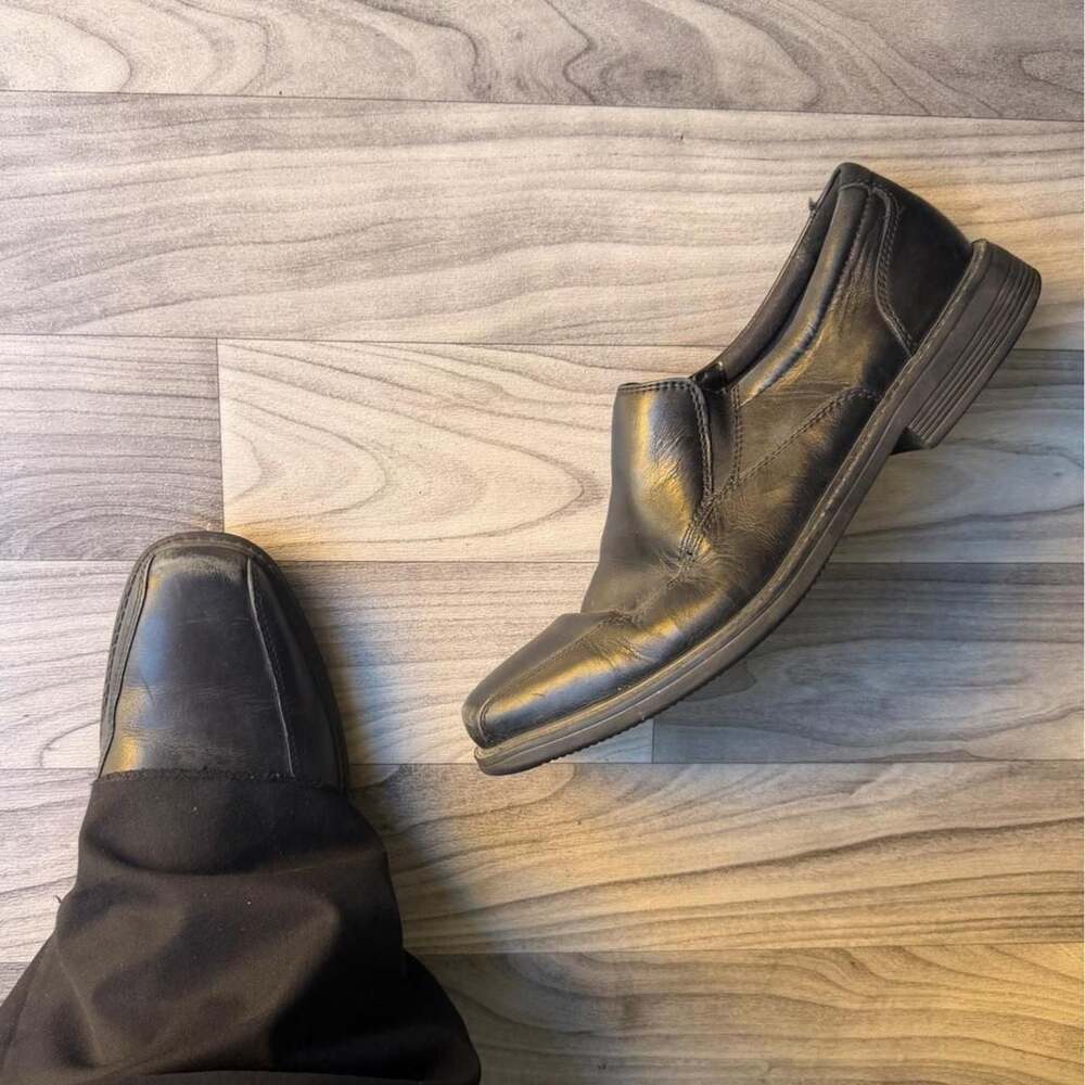 Bostonian Commonwealth Flexlite Black Leather Loafers